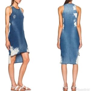 NSF "Tako" Acid Washed Tank Dress in "Mesa"